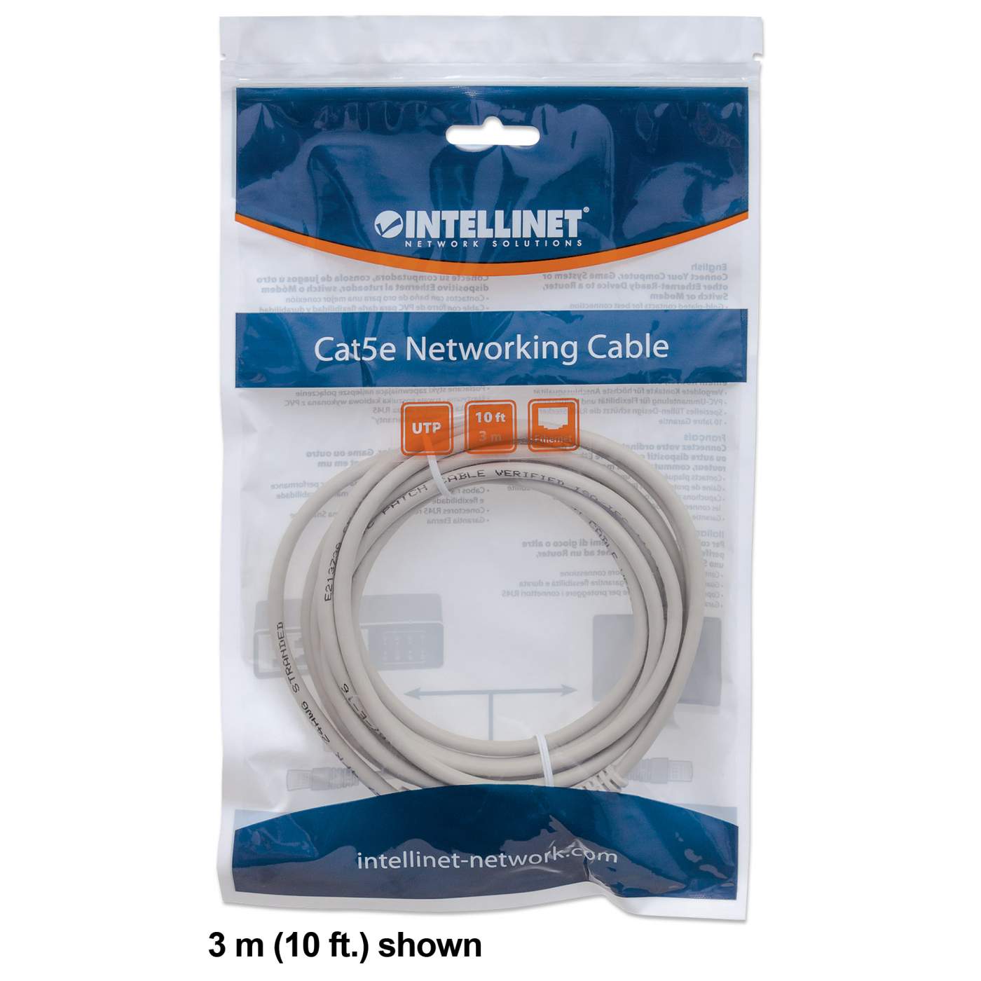 Cable de red premium, Cat6, UTP Packaging Image 2