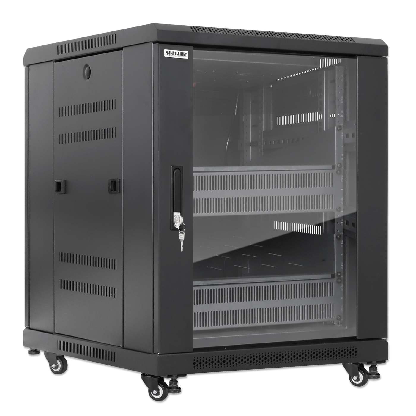 Gabinete 19" Pro Line con extractores de aire, 12U Image 2
