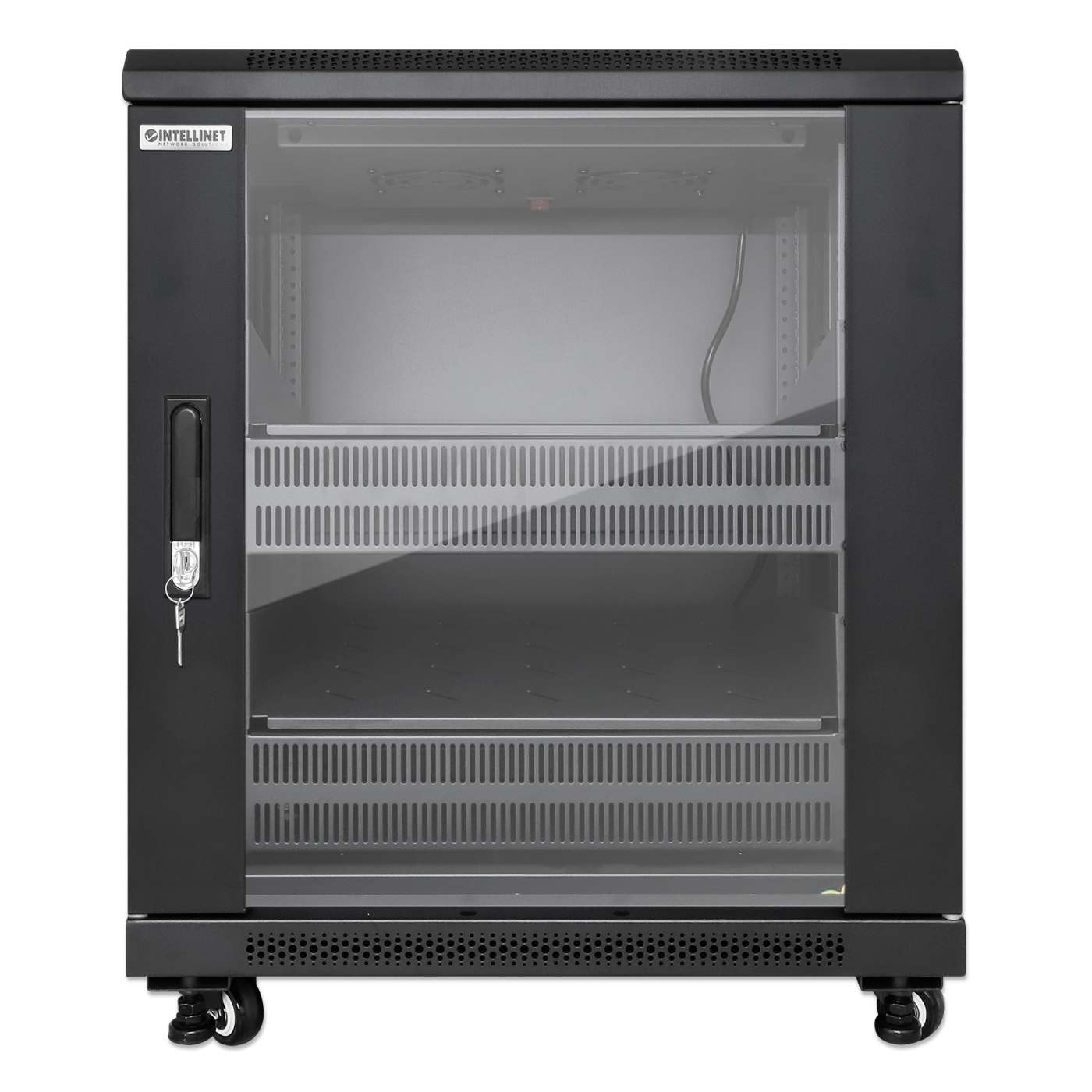 Gabinete 19" Pro Line con extractores de aire, 12U Image 3