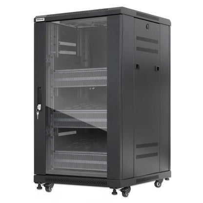 Gabinete 19" Pro Line con extractores de aire, 18U Image 1