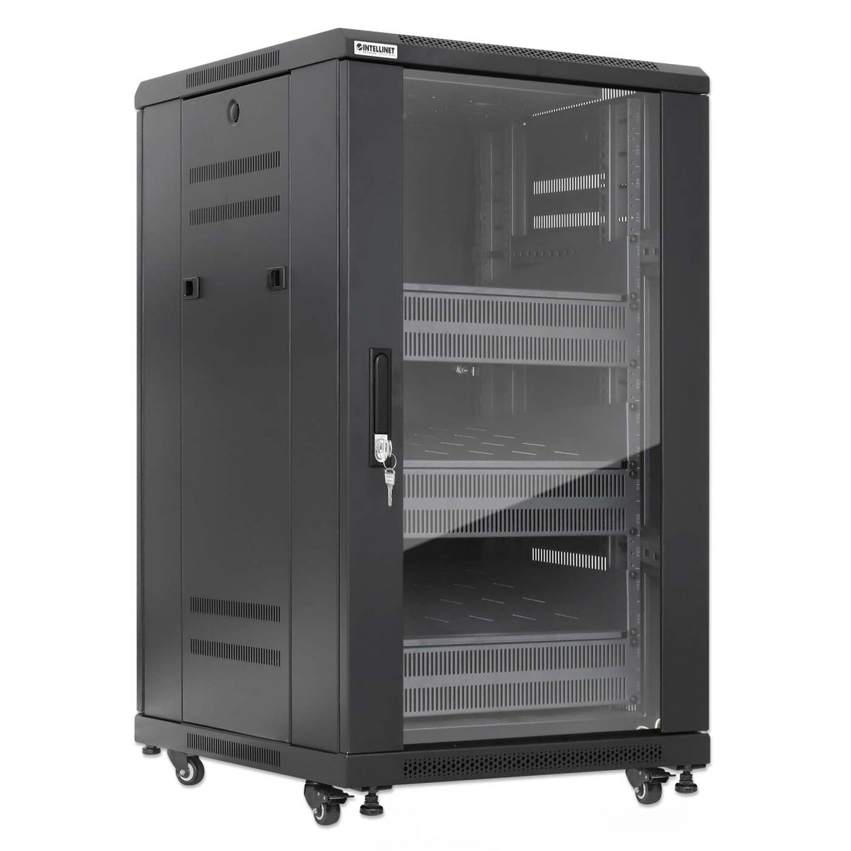 Gabinete 19" Pro Line con extractores de aire, 18U Image 2