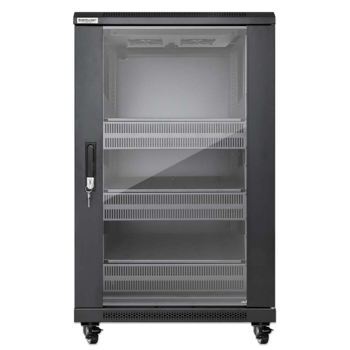 Gabinete 19" Pro Line con extractores de aire, 18U Image 3