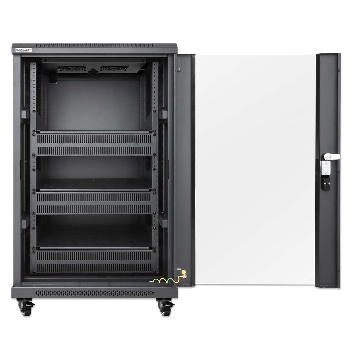 Gabinete 19" Pro Line con extractores de aire, 18U Image 4