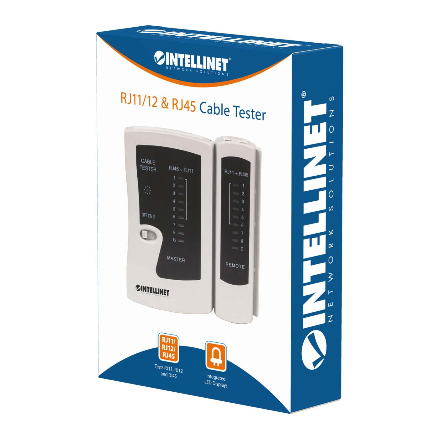 Probador de cable RJ11/12 y RJ45 Packaging Image 2