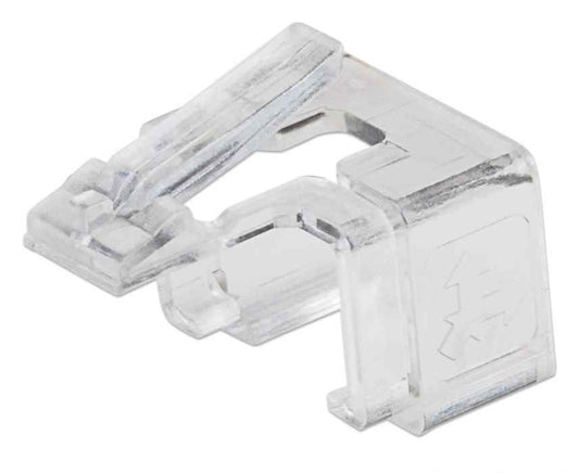 PLUG RJ45 CLIP DE REPUESTO BOTE CON 50 PIEZAS TRANSPARENTE Image 1