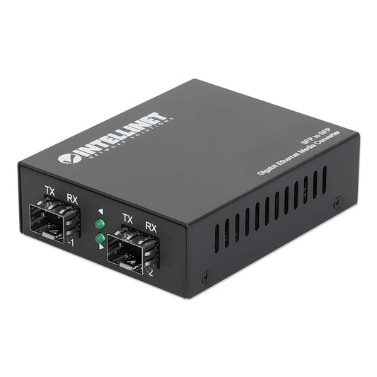 Convertidor de medios SFP a SFP Gigabit Ethernet Image 1