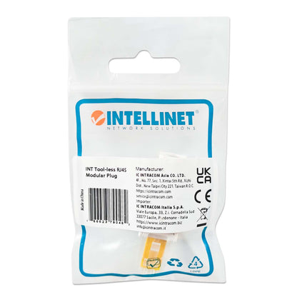 Plug RJ-45 para crimpear sin herramienta. Cat5, 5e y 6 Packaging Image 2