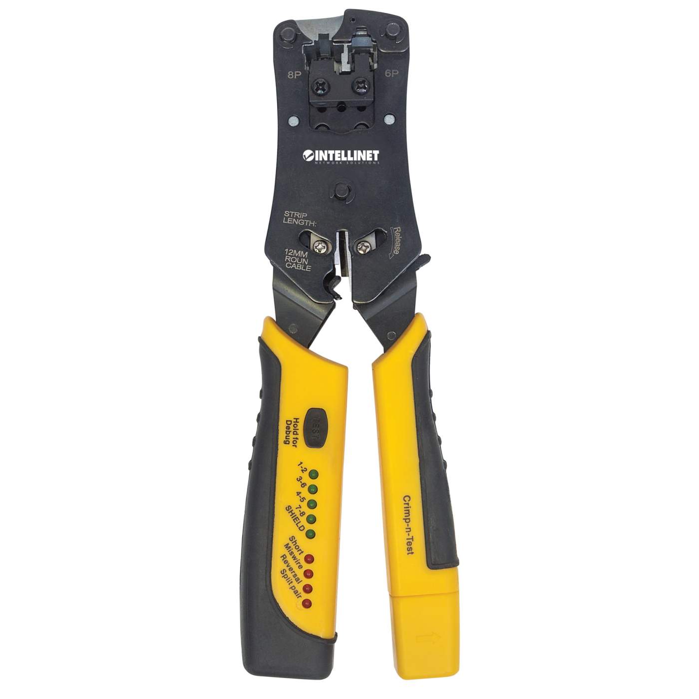 Pinza Crimpeadora Universal de Plugs Modulares y Probador de Cables Image 5