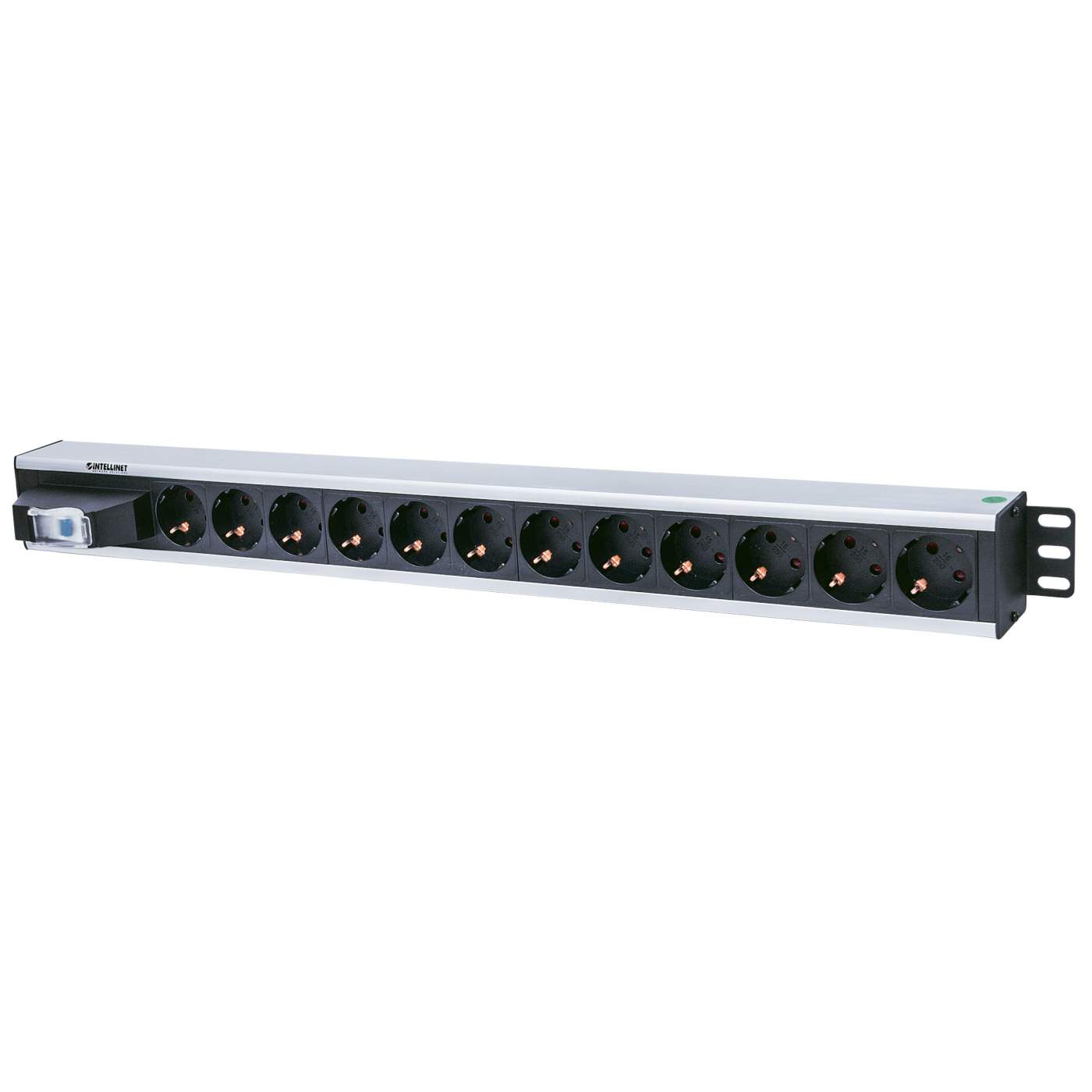 Barra multicontactos vertical con 12 salidas - Contactos tipo alemán Image 1
