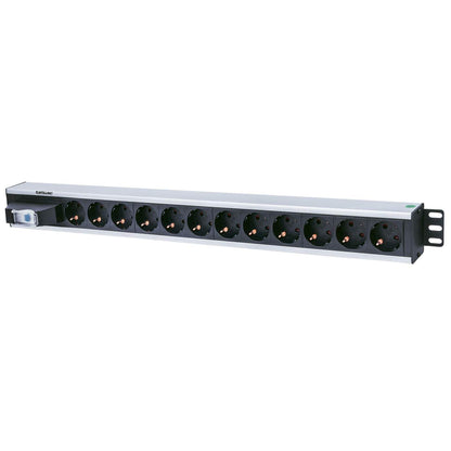 Barra multicontactos vertical con 12 salidas - Contactos tipo alemán Image 1