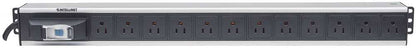 Unidad de distribución de energía (PDU) vertical de 12 salidas para montaje en rack Image 4